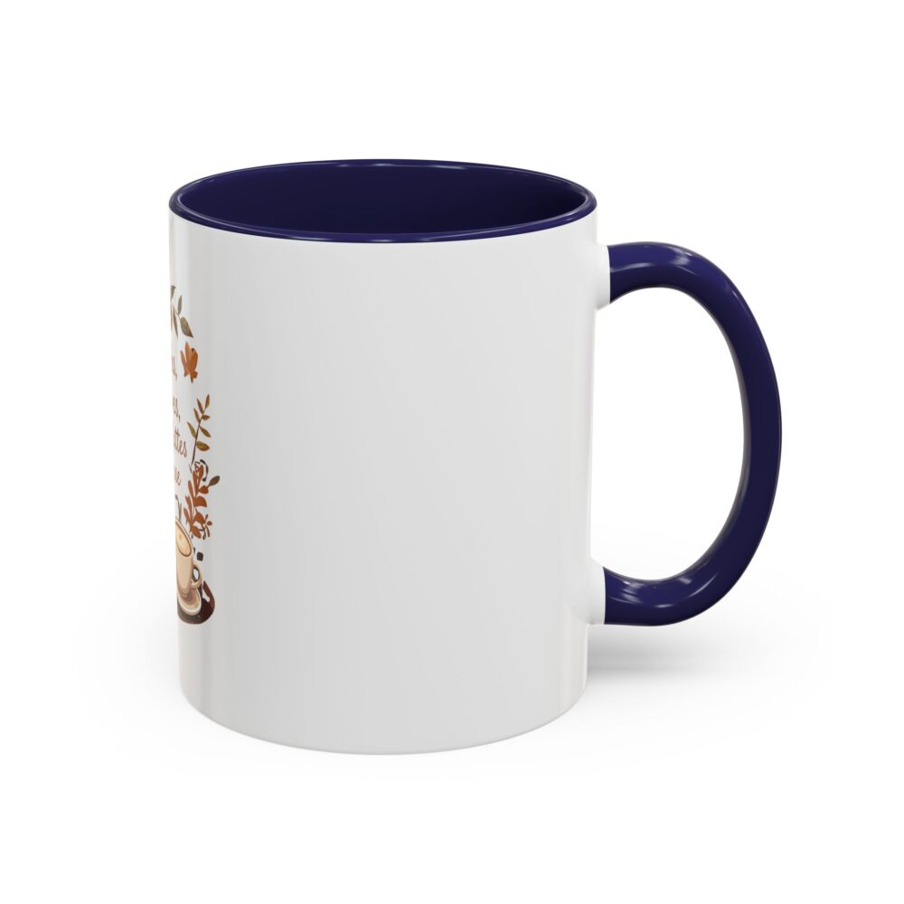 Books, Leaves, and Lattes Please - Coffee Mug - Image 6