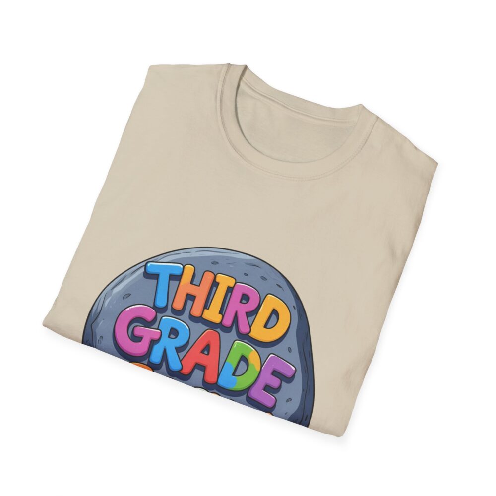 Third Grade Rocks - Unisex Soft style T-Shirt - Image 12
