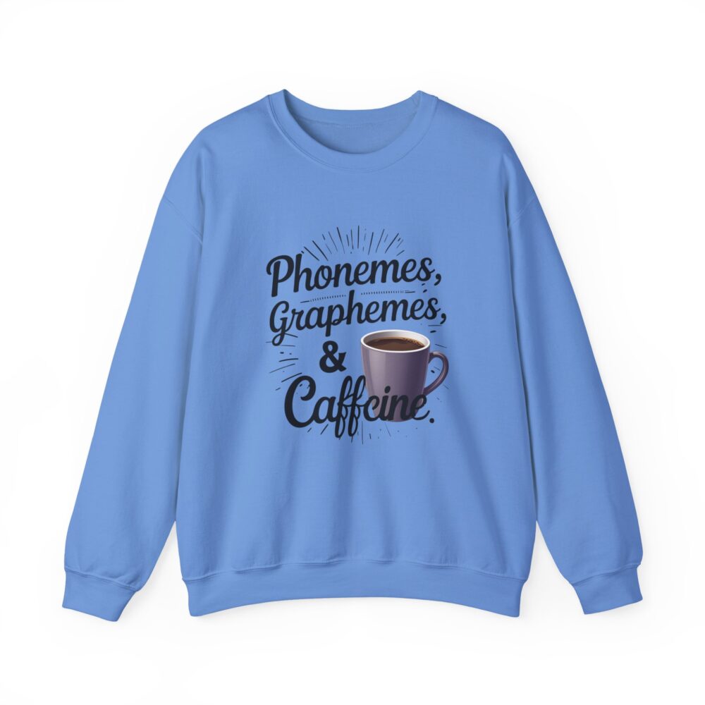 Caffeine & Phonemes Crewneck Sweatshirt | - Image 21