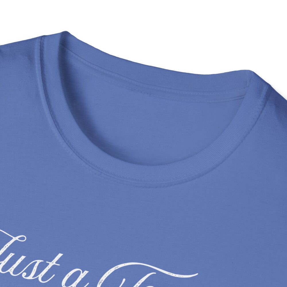 Just a Teacher Who Loves Jesus (White Print) - Unisex Soft style T-Shirt - Image 27