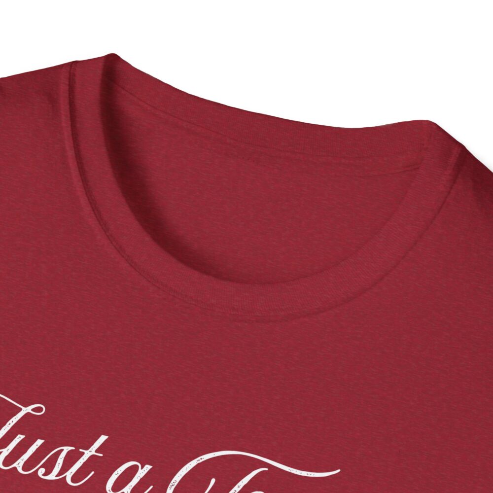 Just a Teacher Who Loves Jesus (White Print) - Unisex Soft style T-Shirt - Image 59