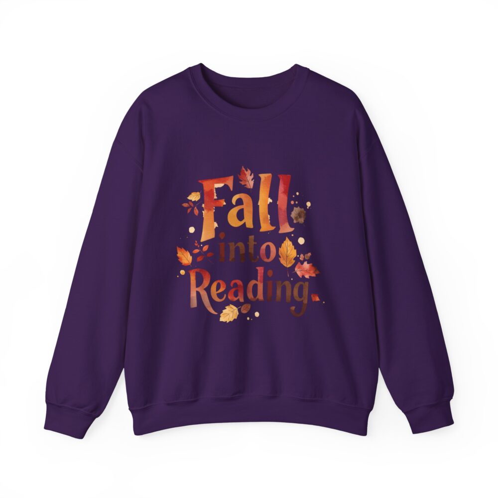 Fall Into Reading-Crewneck Sweatshirt - Image 45