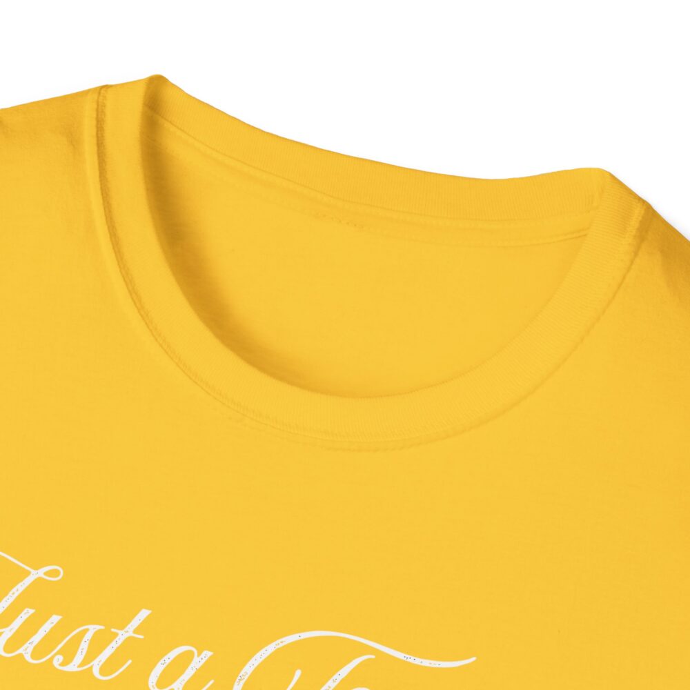 Just a Teacher Who Loves Jesus (White Print) - Unisex Soft style T-Shirt - Image 7