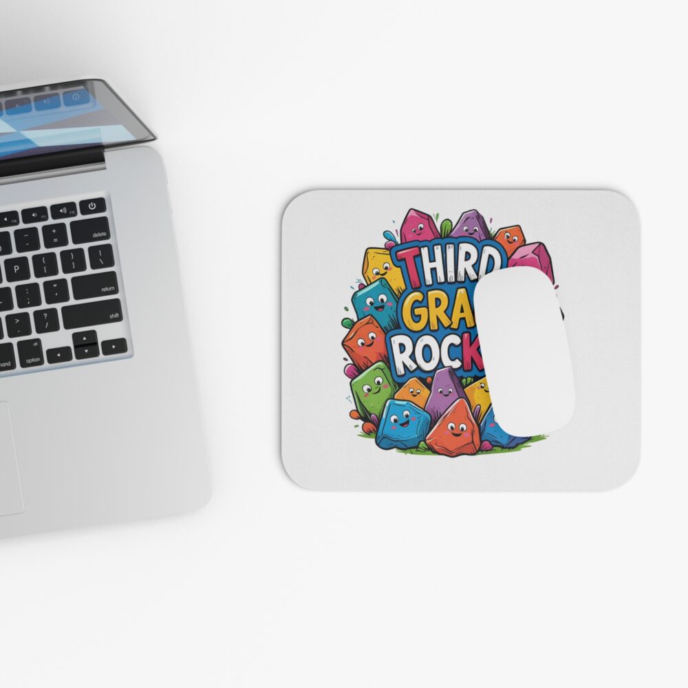 Third Grade Rocks - Mouse Pad - Image 4