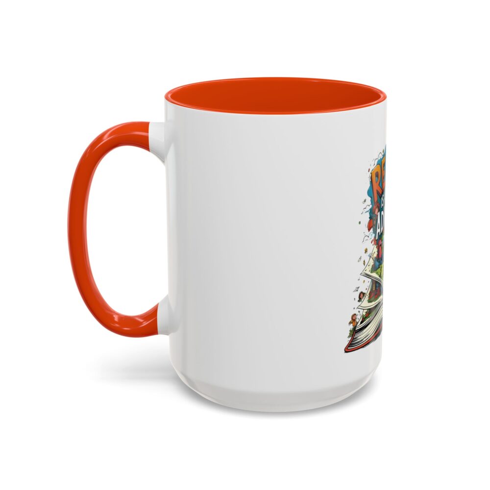 Reading is a Ticket to Adventure - Colorful Mugs (11oz, 15oz) - Image 48
