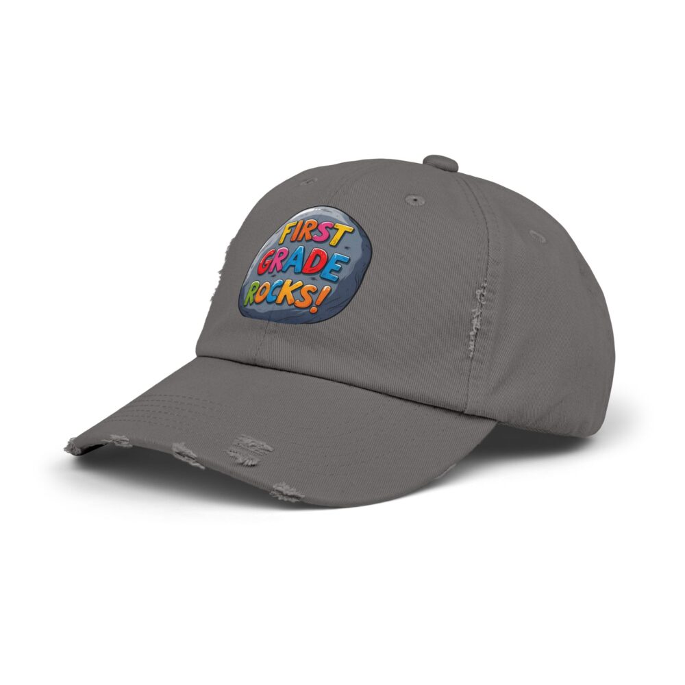 First Grade Rocks, Unisex Adjustable Baseball Cap - Image 22