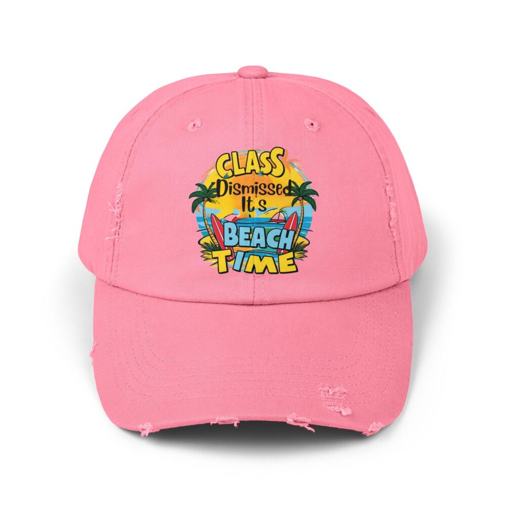 Class Dismissed It is Beach Time - Unisex Adjustable Baseball Cap - Image 25