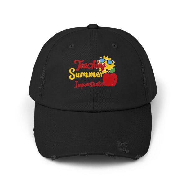 Teaching is Important But Summer is Importanter -Unisex Adjustable Baseball Cap