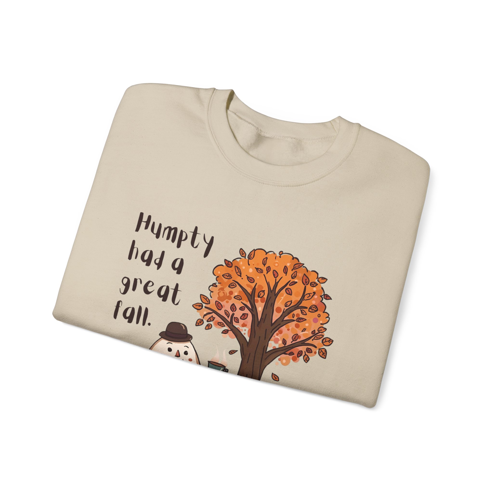 Humpty had a great Fall-Crewneck Sweatshirt - Image 11