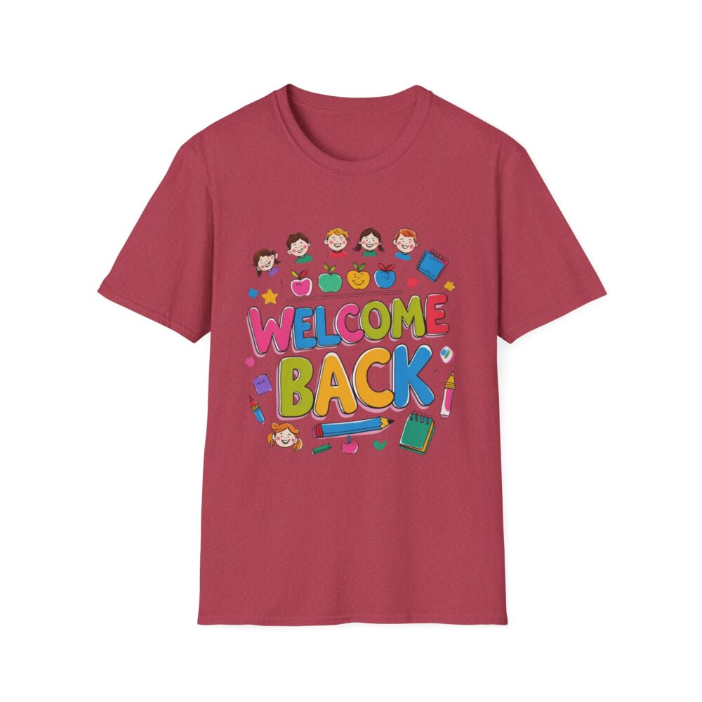 Welcome Back - Unisex Soft style T-Shirt - Image 57