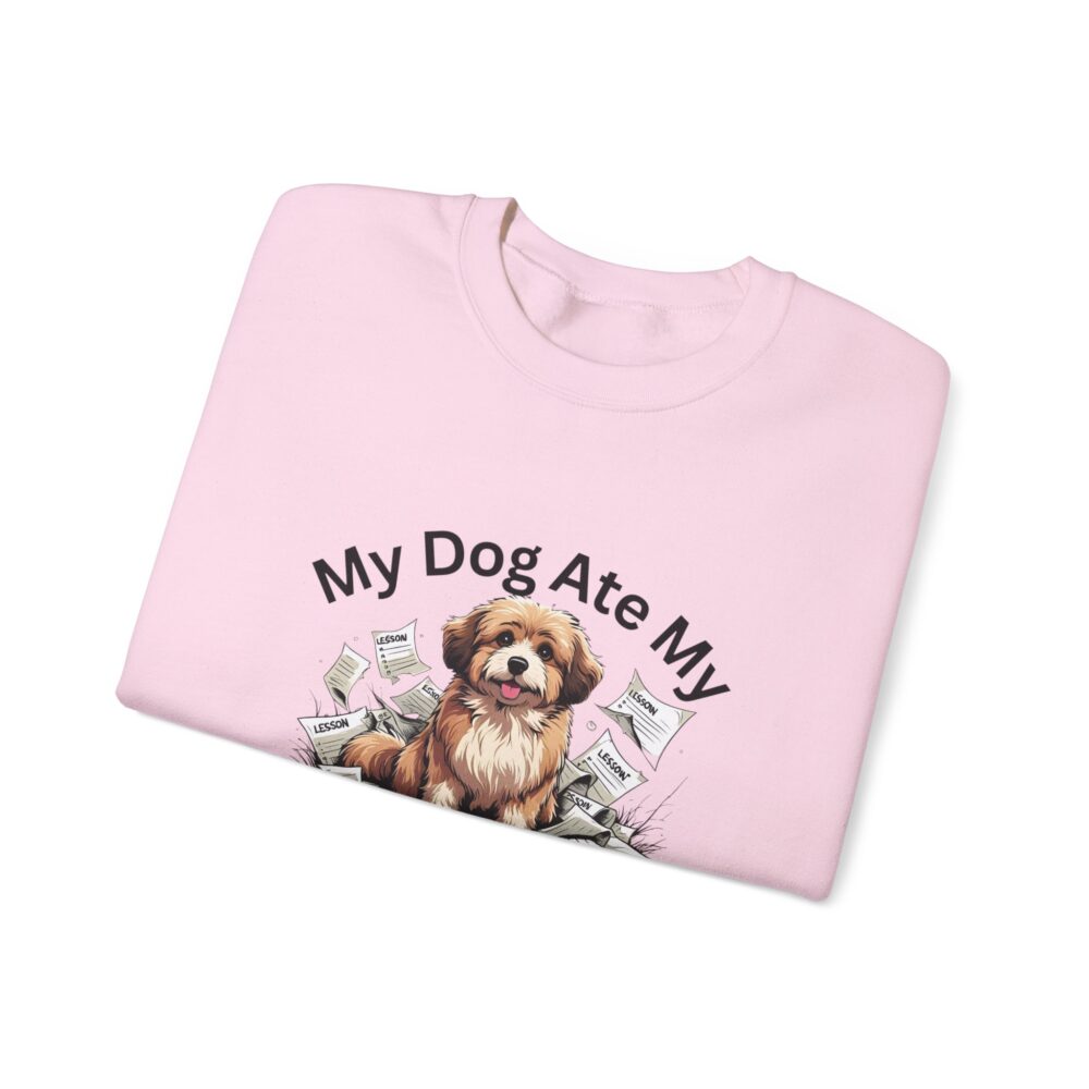 My Dog Ate My Lesson Plans -  Crewneck Sweatshirt - Image 43