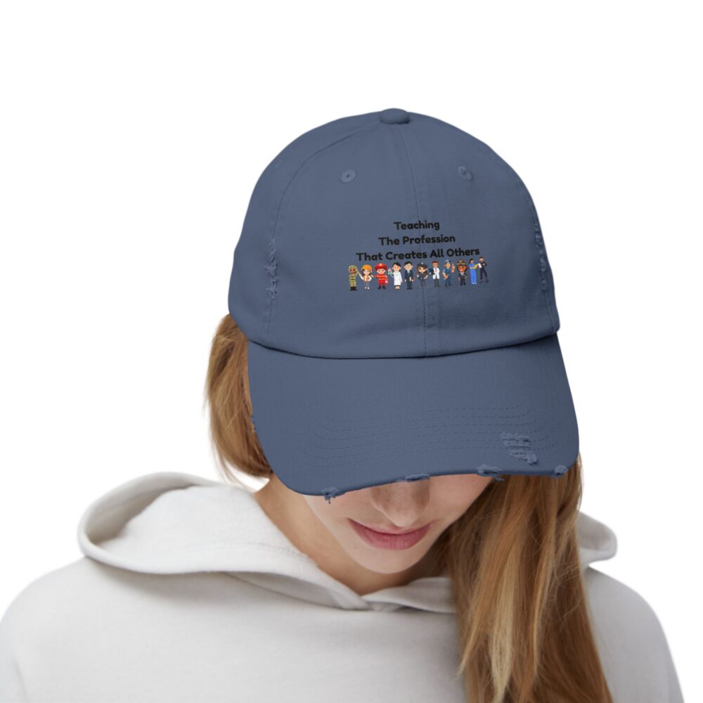 Teaching The Profession That Creates All Others-Unisex Adjustable Baseball Cap - Image 16