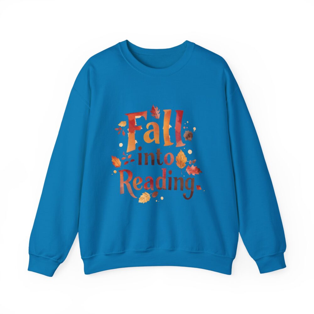 Fall Into Reading-Crewneck Sweatshirt - Image 37