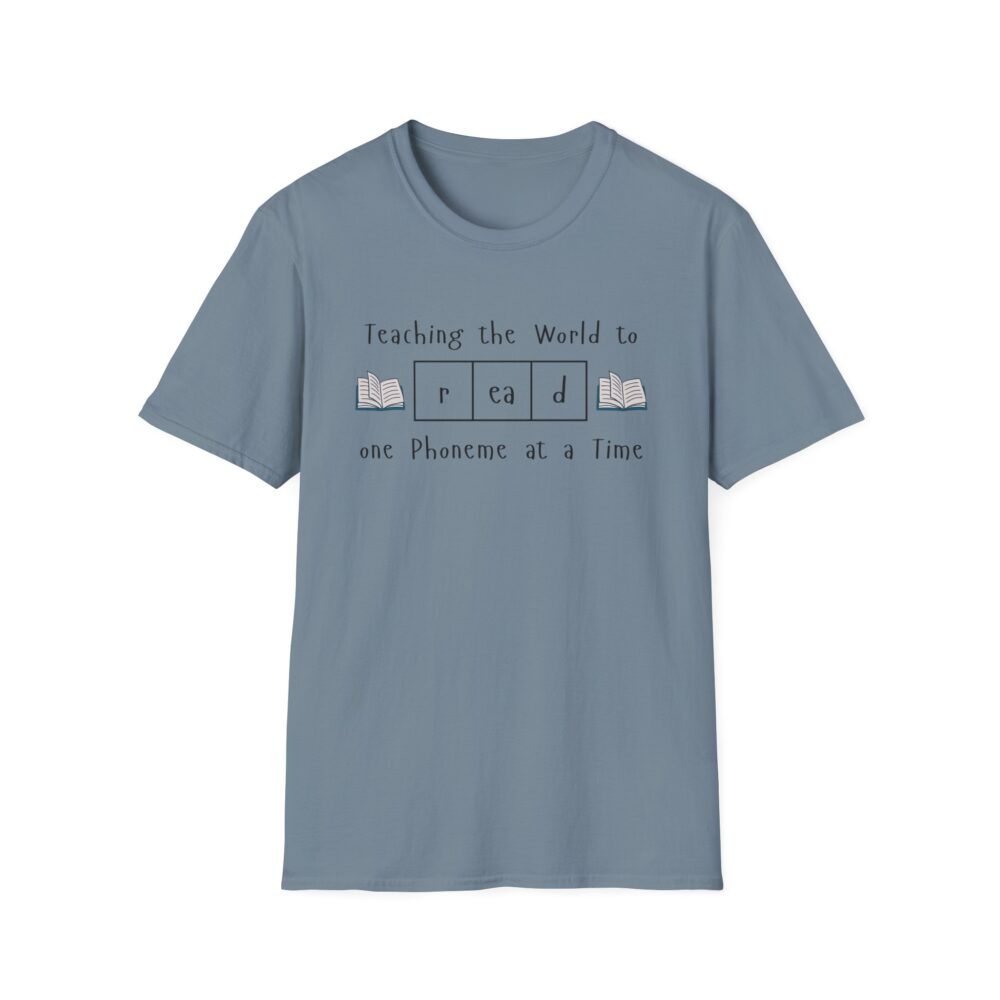 Teaching the World to "Read" One Phoneme at a Time - Unisex Soft style T-Shirt - Image 41