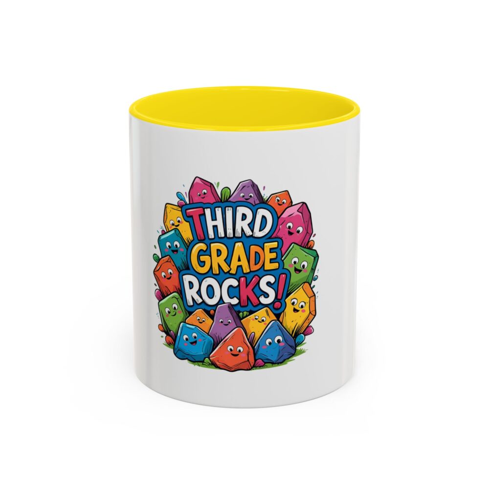 Third Grade Rocks - Coffee Mug - Image 49