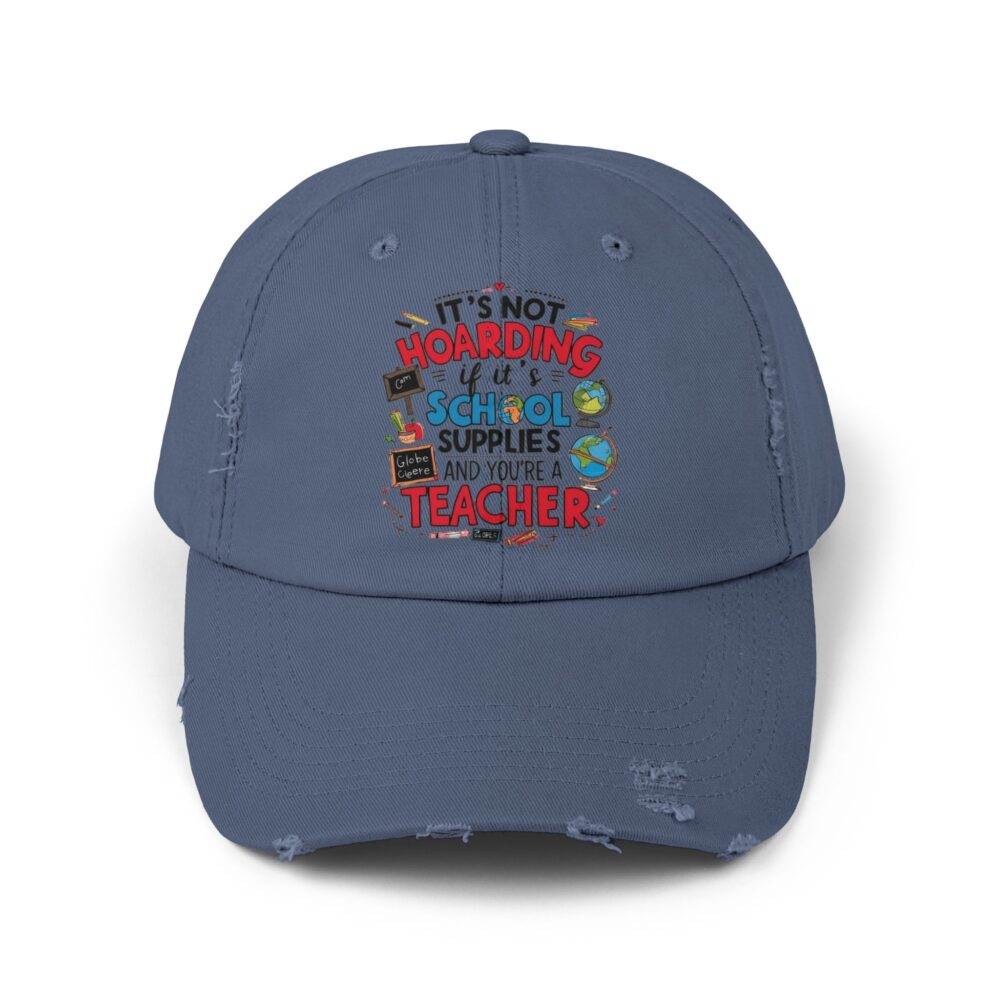 It's Not Hoarding if It's School Supplies... - Unisex Adjustable Baseball Cap - Image 9