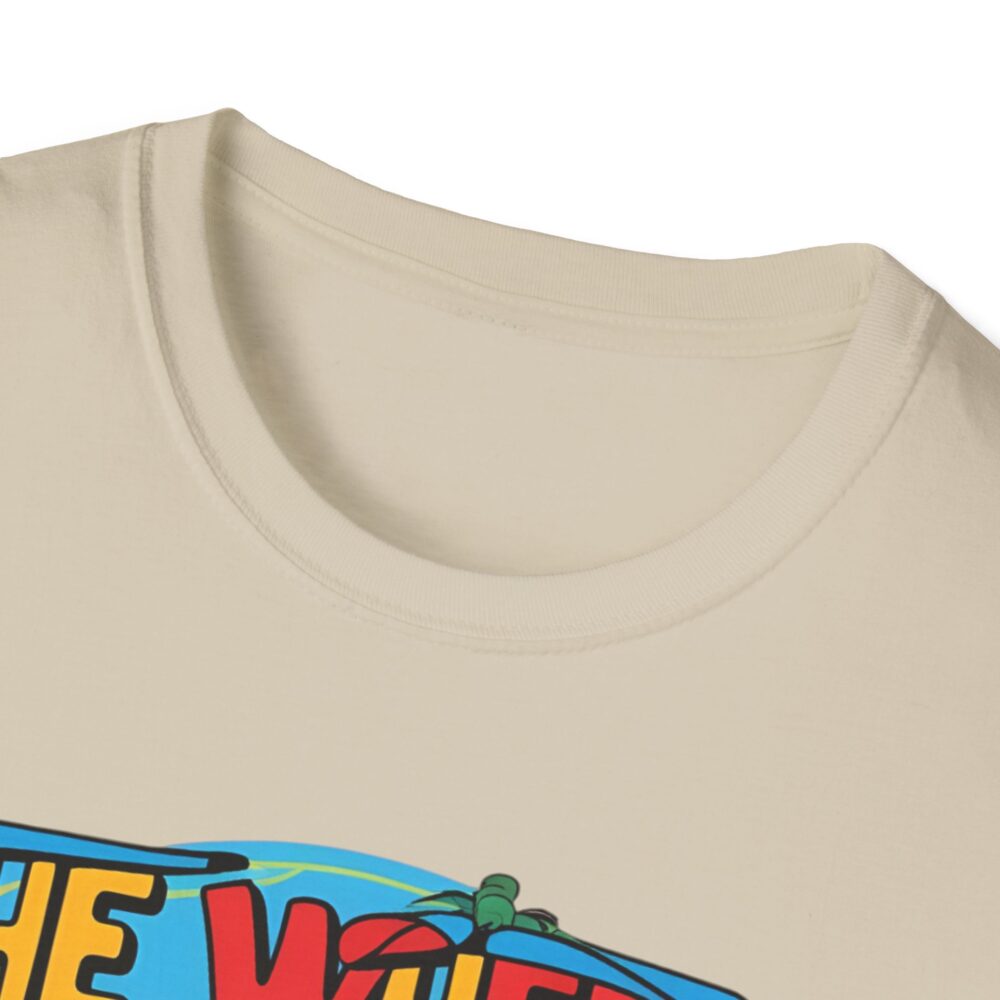 Wheels on the Bus Go Round and Round - Unisex Soft Style T-Shirt - Image 7