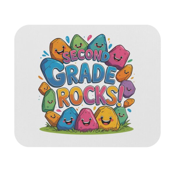 Second Grade Rocks - Mouse Pad