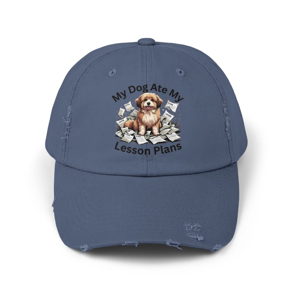 My Dog Ate My Lesson Plans, Unisex Adjustable Baseball Cap - Image 13