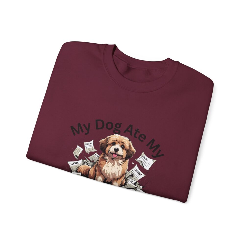 My Dog Ate My Lesson Plans -  Crewneck Sweatshirt - Image 19