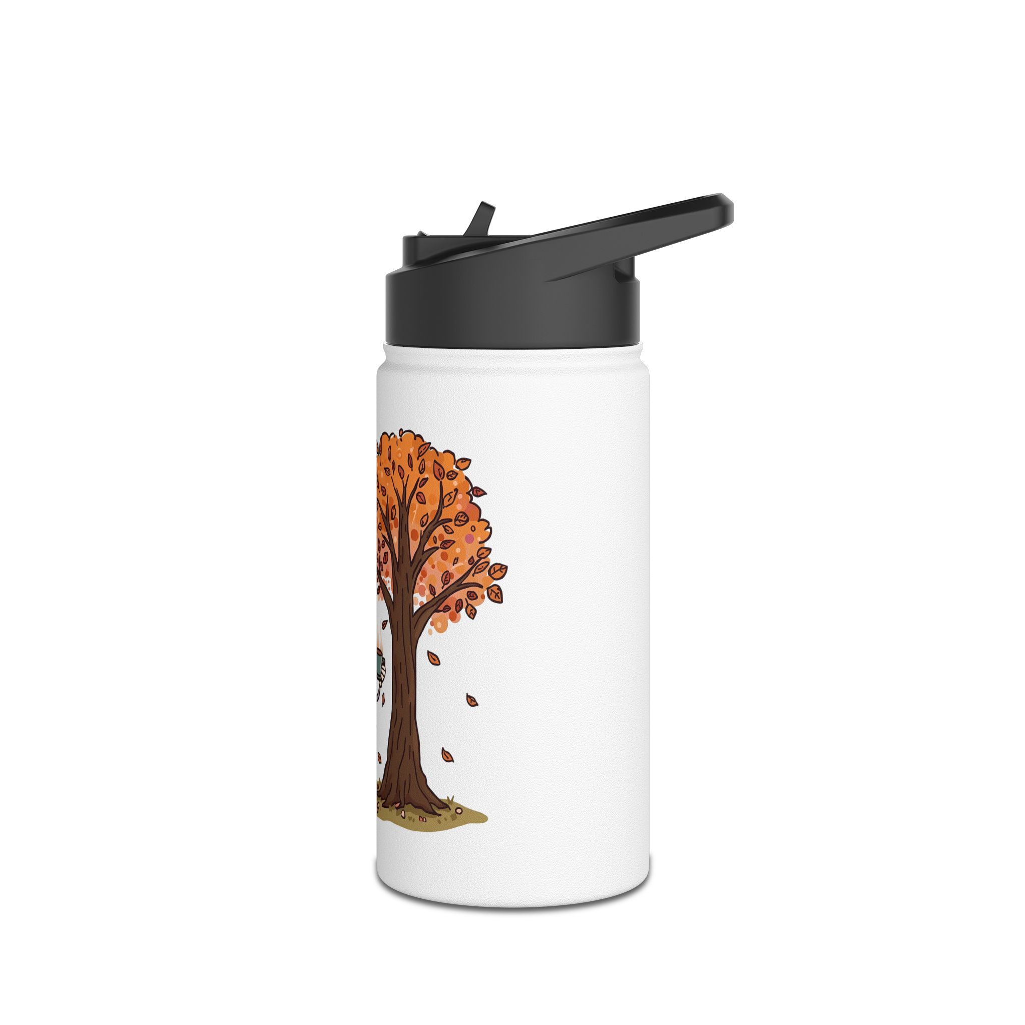 Humpty had a great Fall-Stainless Steel Water Bottle - Image 4