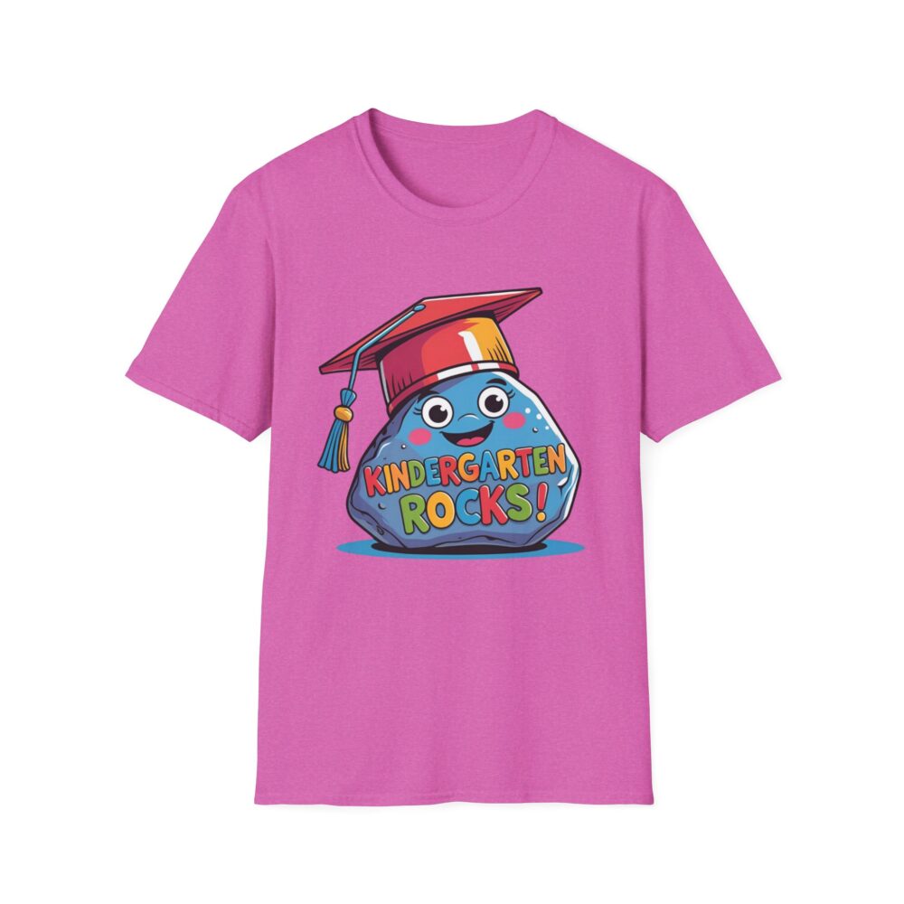 Kindergarten Rocks - Unisex Soft style T-Shirt - Image 53