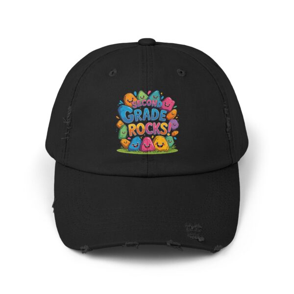 Second Grade Rocks, Unisex Adjustable Baseball Cap