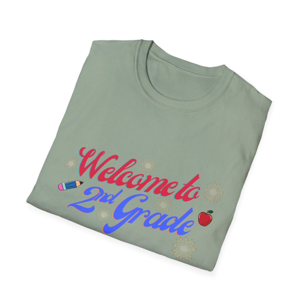 Welcome to 2nd Grade - Unisex Soft style T-Shirt - Image 20