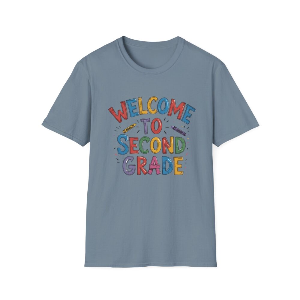 Welcome to Second Grade - Unisex Soft style T-Shirt - Image 33