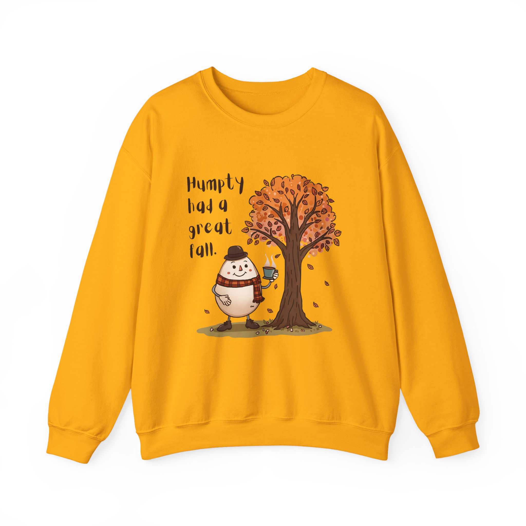 Humpty had a great Fall-Crewneck Sweatshirt - Image 17