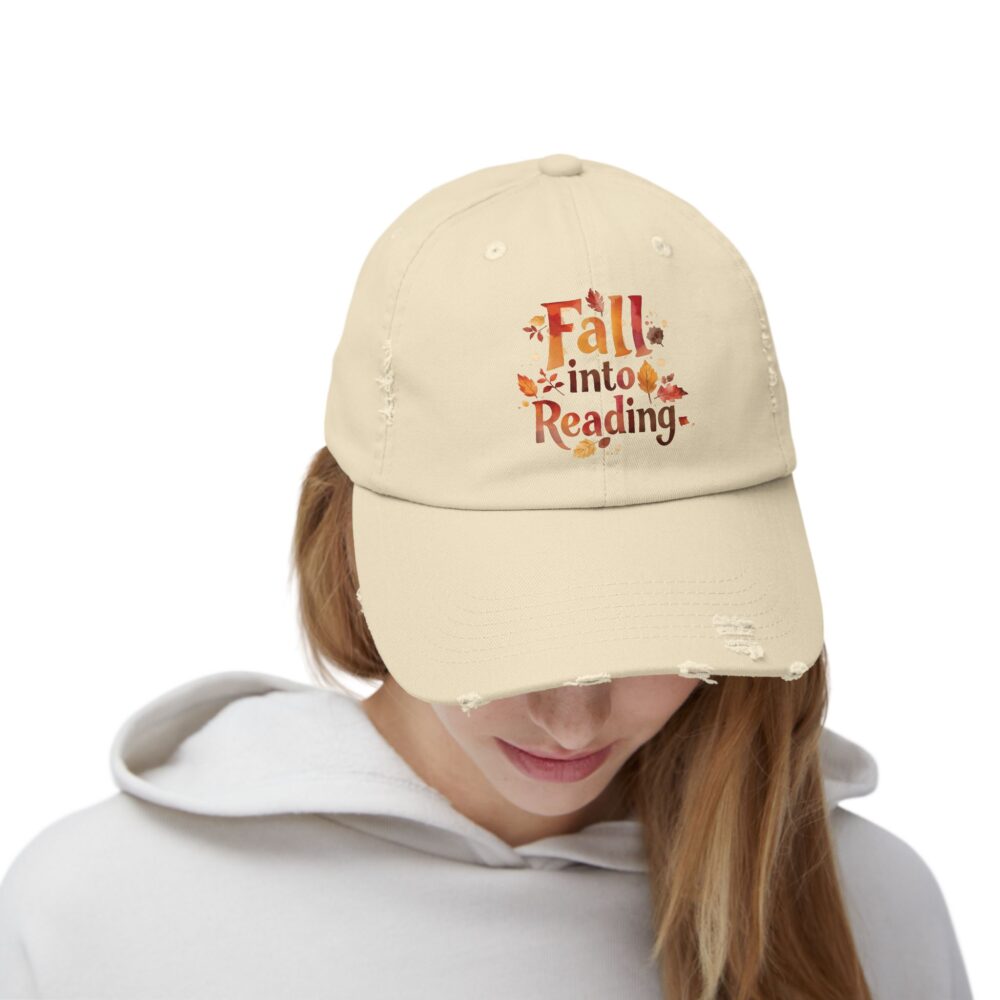 Fall Into Reading-Unisex Adjustable Baseball Cap - Image 8