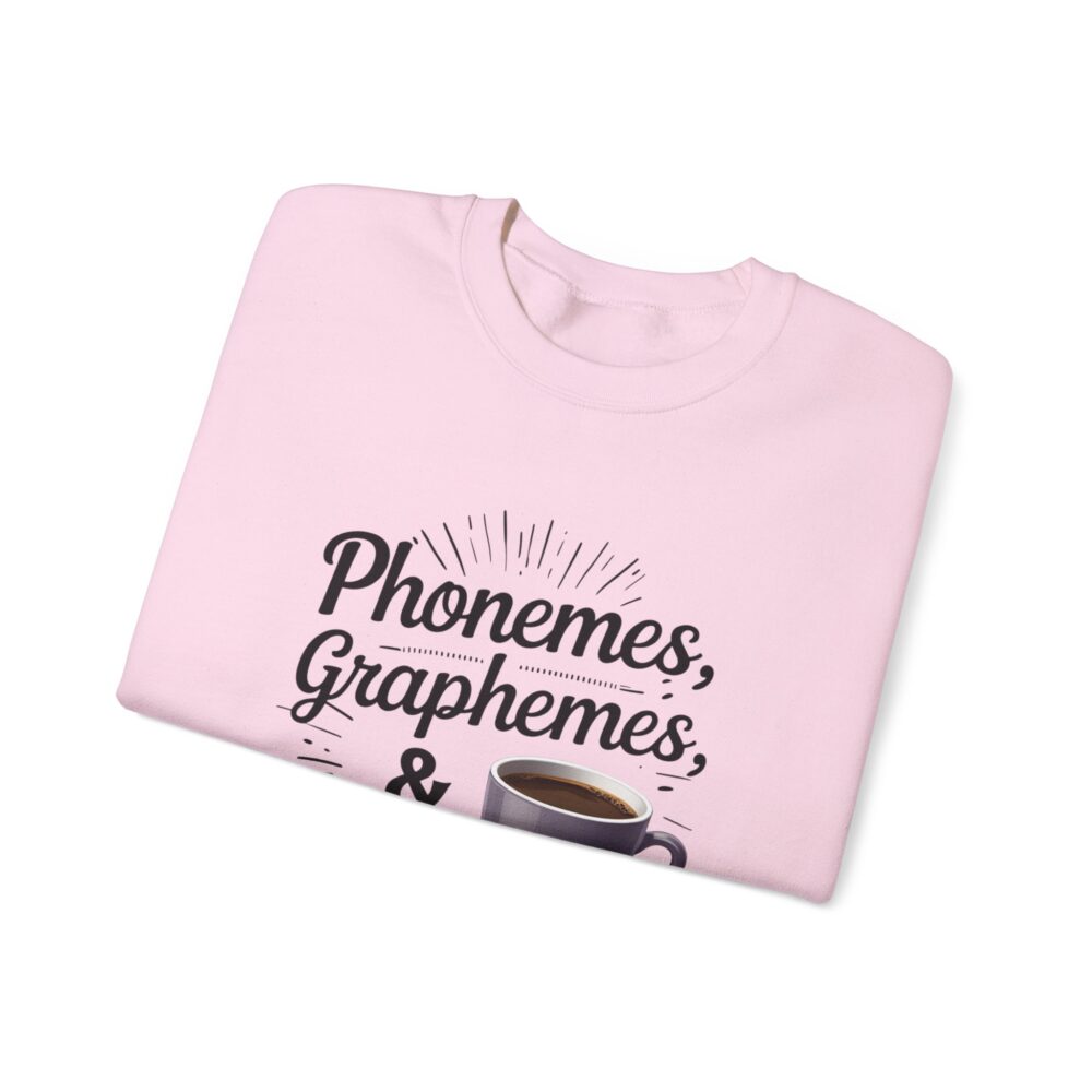 Caffeine & Phonemes Crewneck Sweatshirt | - Image 31