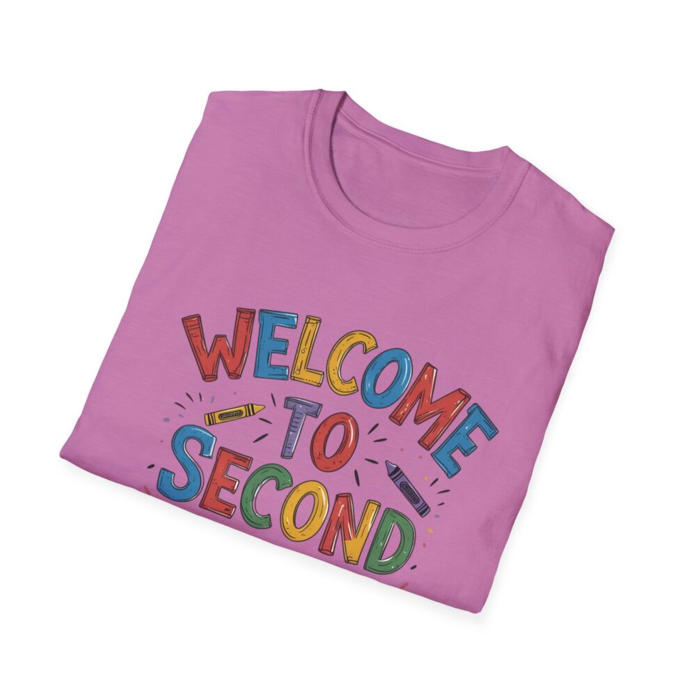 Welcome to Second Grade - Unisex Soft style T-Shirt - Image 48