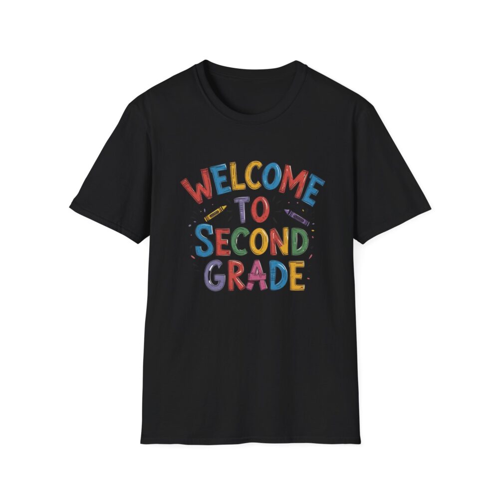 Welcome to Second Grade - Unisex Soft style T-Shirt - Image 5