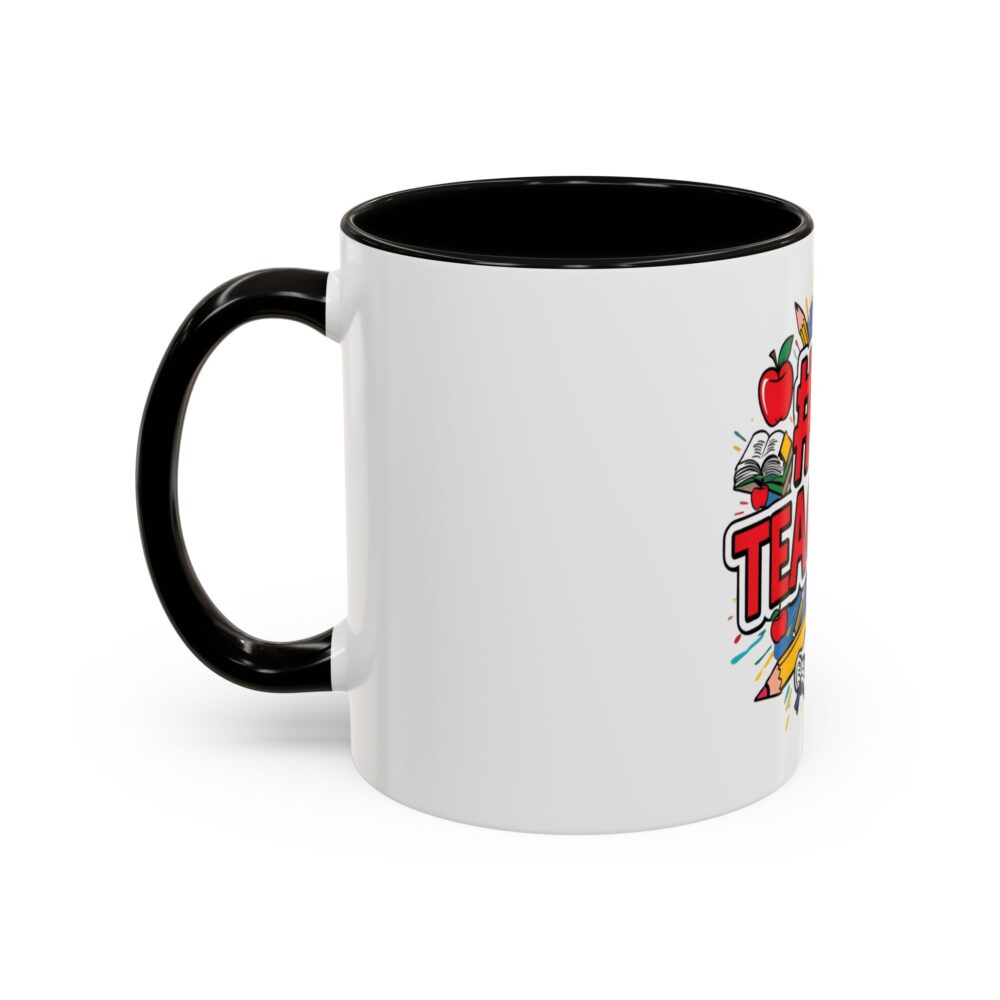 #1 Teacher - Colorful Mugs (11oz, 15oz) - Image 4