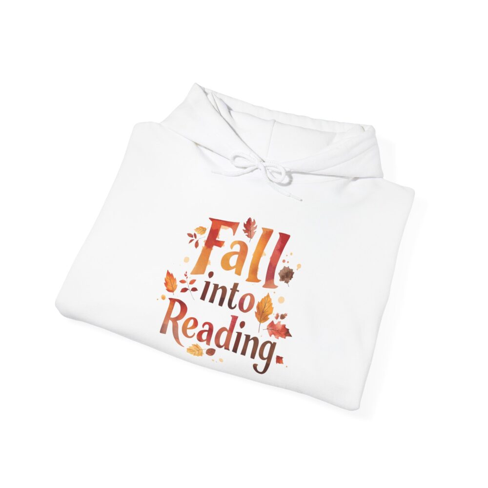 Fall Into Reading - Unisex Hoodie - Image 4