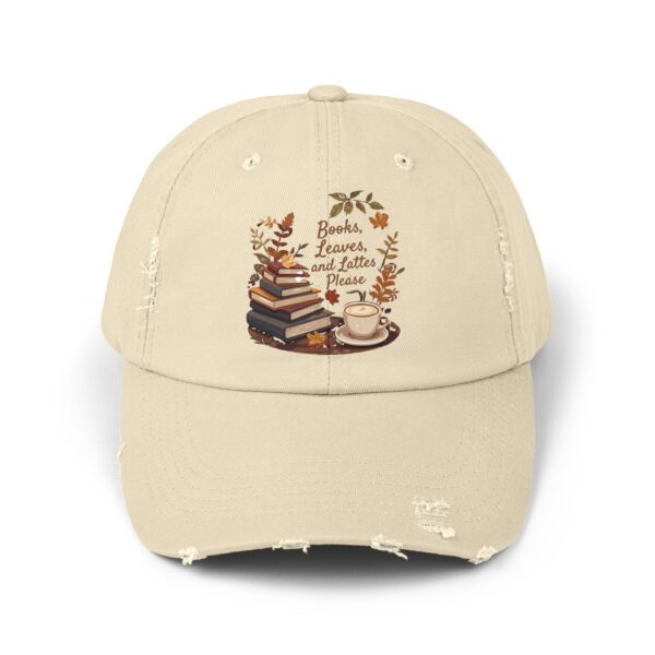 Books, Leaves, and Lattes Please-Unisex Adjustable Baseball Cap