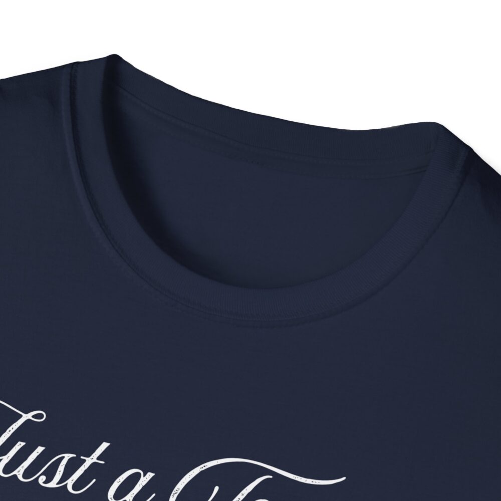 Just a Teacher Who Loves Jesus (White Print) - Unisex Soft style T-Shirt - Image 39