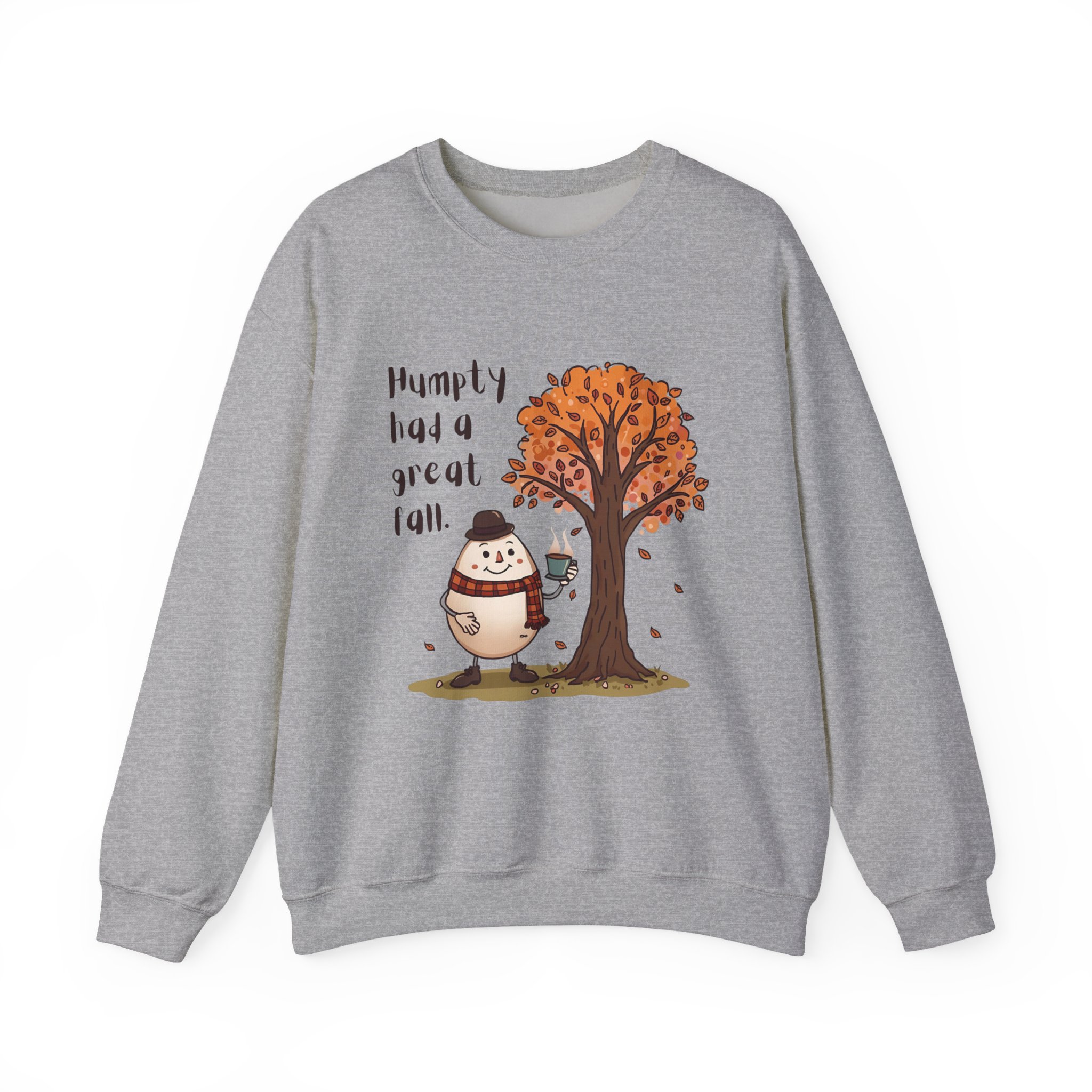 Humpty had a great Fall-Crewneck Sweatshirt - Image 13