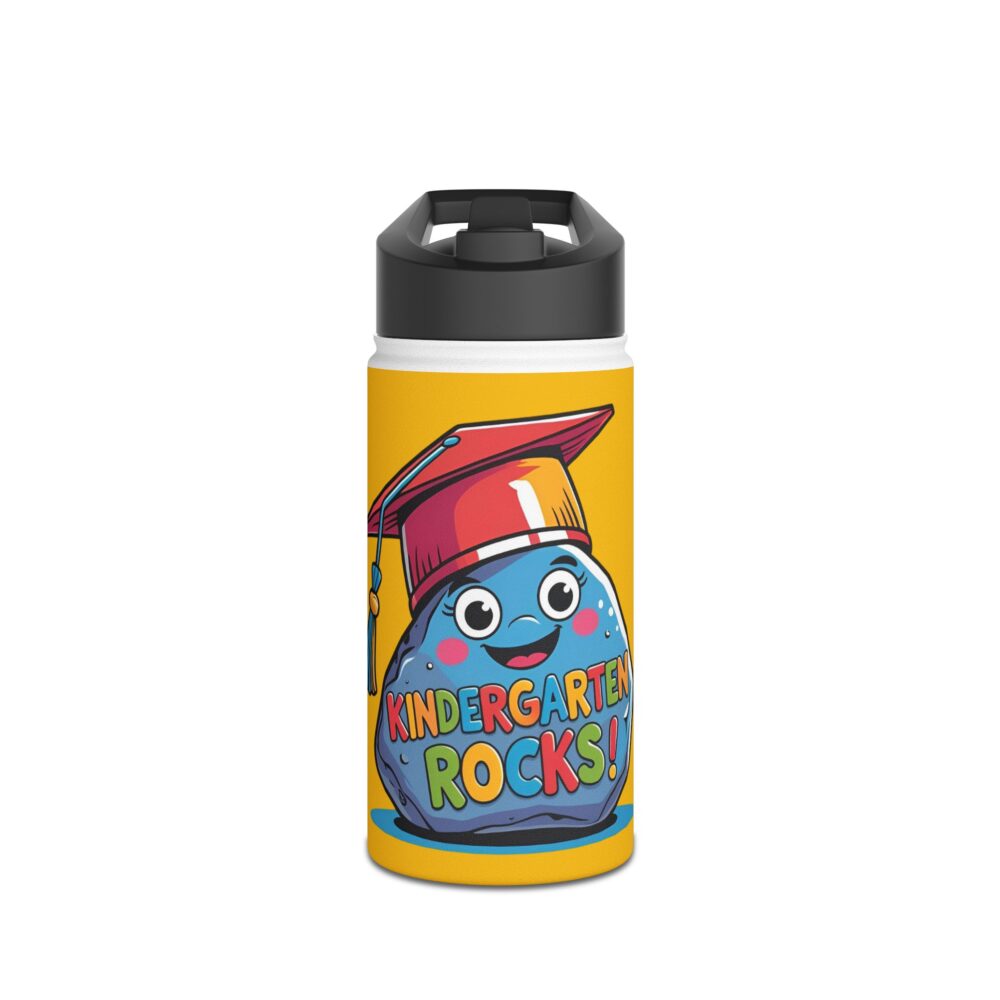 Kindergarten Rocks (golden) - Stainless Steel Water Bottle