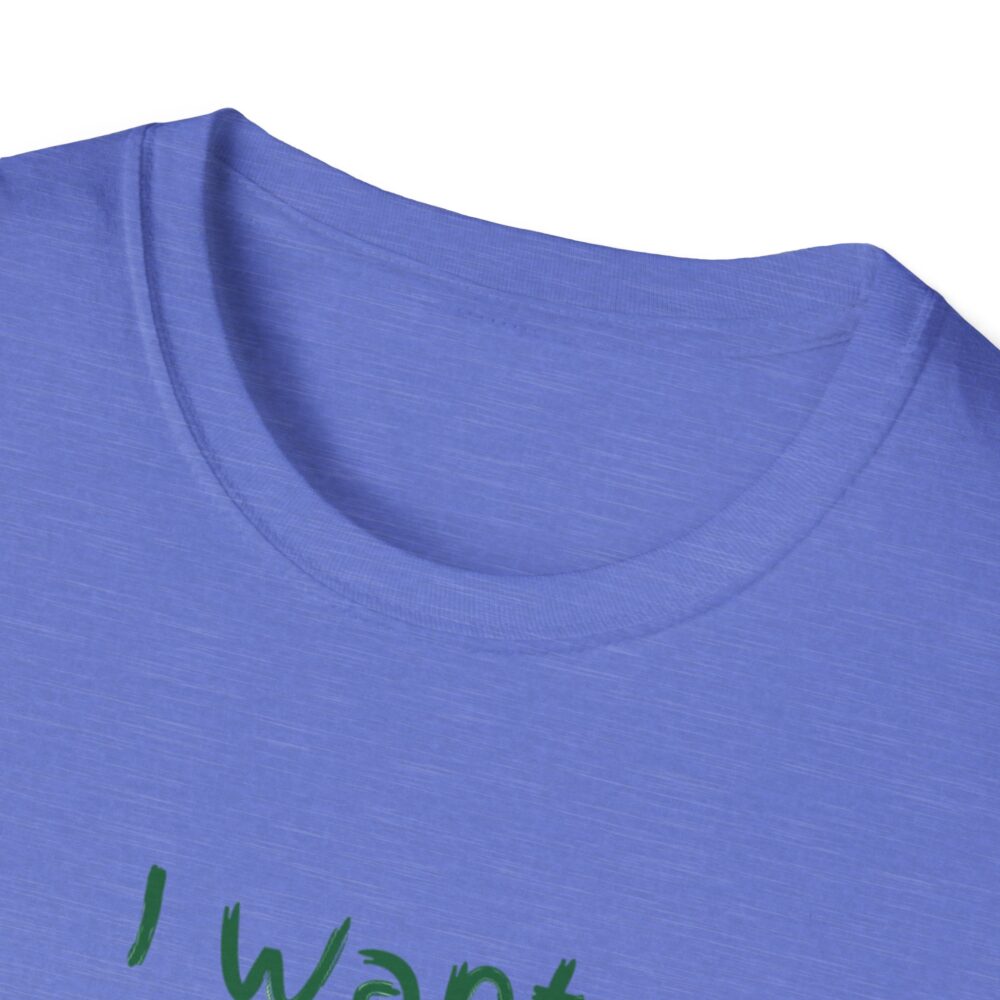 I Want to Be a Schwa! It's Never Stressed! - Unisex Soft Style T-Shirt - Image 35