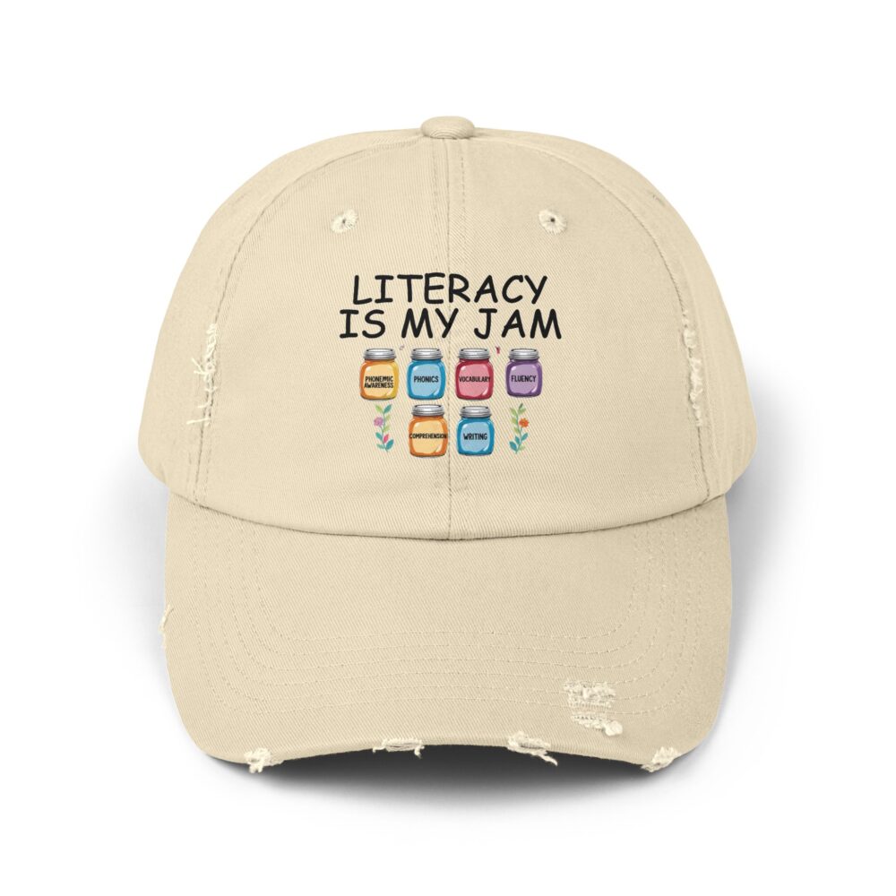 Literacy is My Jam - Unisex Adjustable Baseball Cap