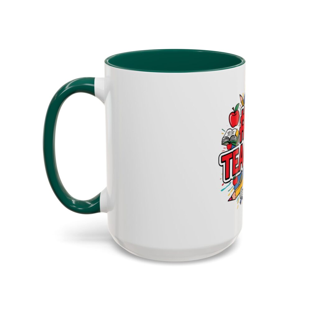 #1 Teacher - Colorful Mugs (11oz, 15oz) - Image 40