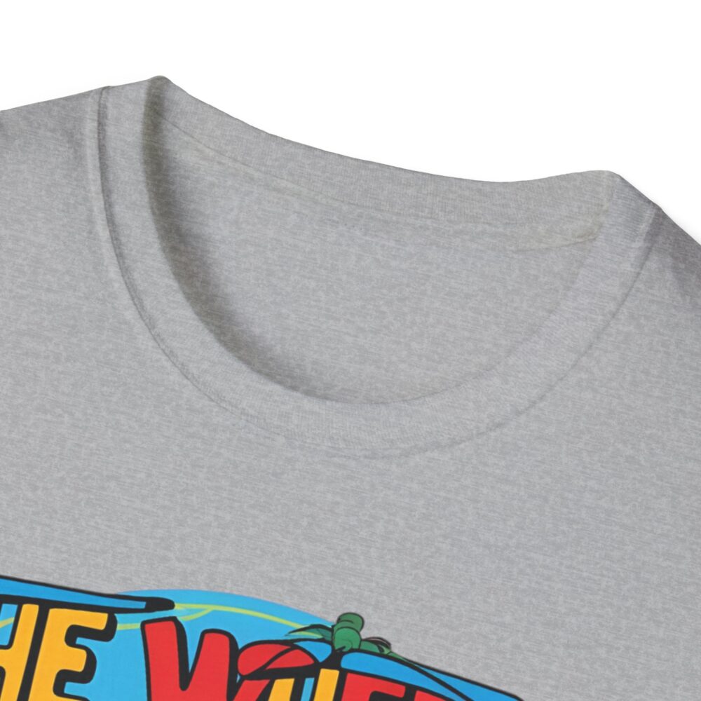 Wheels on the Bus Go Round and Round - Unisex Soft Style T-Shirt - Image 11