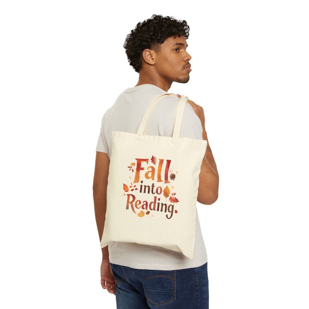 Fall Into Reading - Tote Bag - Image 3