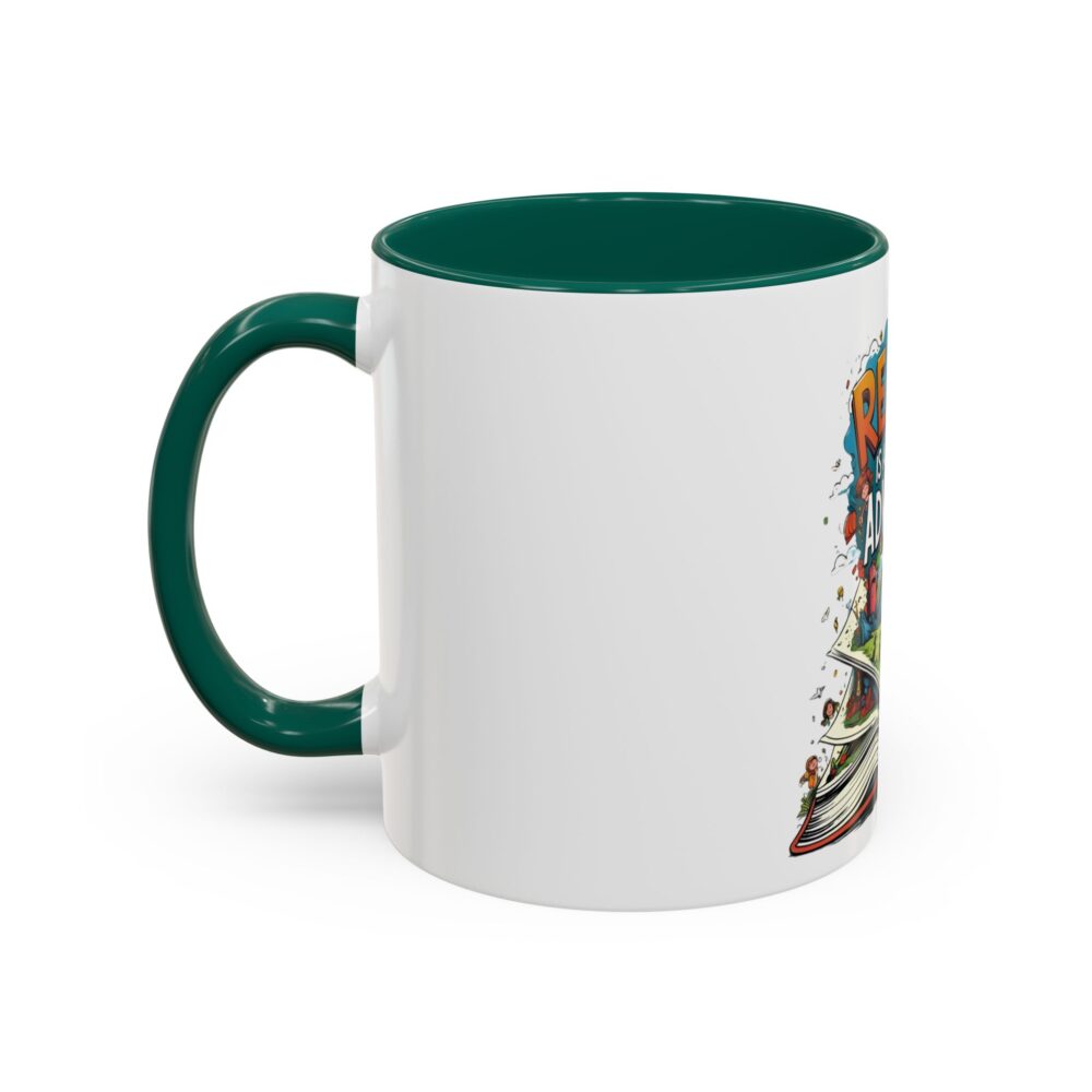 Reading is a Ticket to Adventure - Colorful Mugs (11oz, 15oz) - Image 12