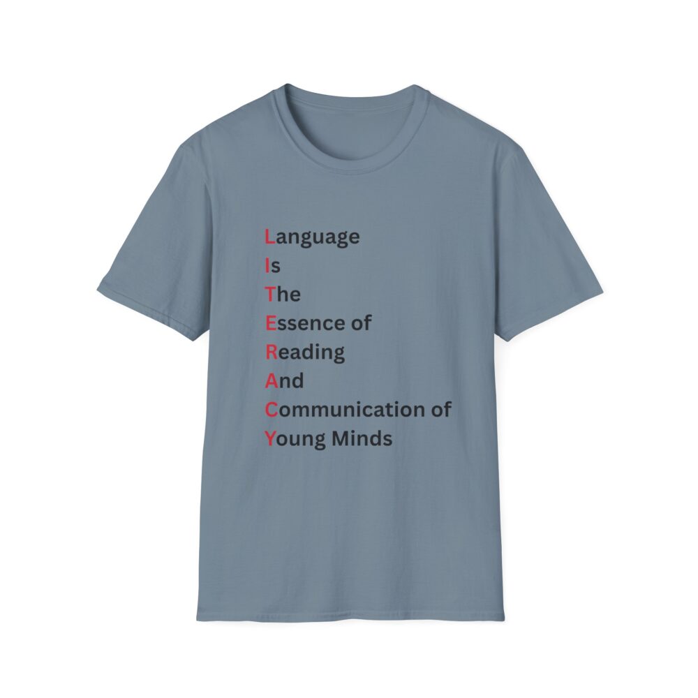LITERACY - Unisex Soft style T-Shirt - Image 41