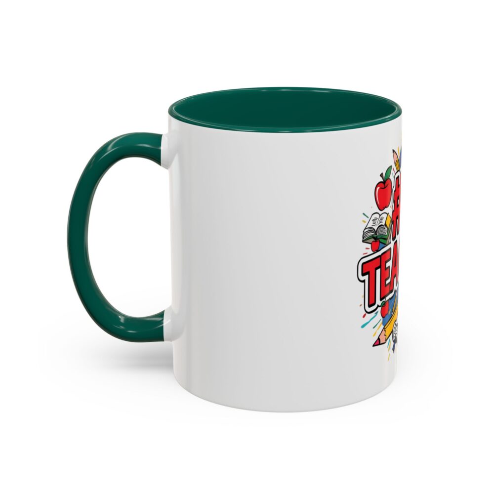#1 Teacher - Colorful Mugs (11oz, 15oz) - Image 12