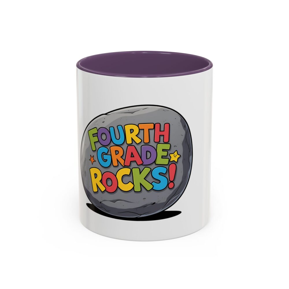 Fourth Grade Rocks - Coffee Mug - Image 45