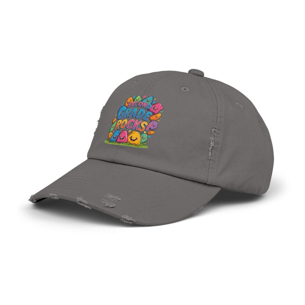 Second Grade Rocks, Unisex Adjustable Baseball Cap - Image 22